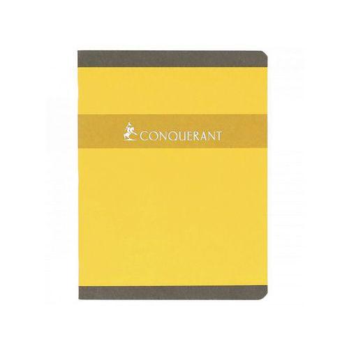 CONQUERANT Cahier de Devoirs 17x22cm Grands Carreaux Seyès 96 Pages Agrafées Couverture Carte Coloris Assortis thumbnail image 1