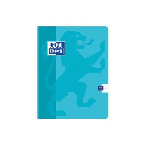 Cahier 140 pages 17x22 seyes couleurs assorties color life - Oxford fullname image