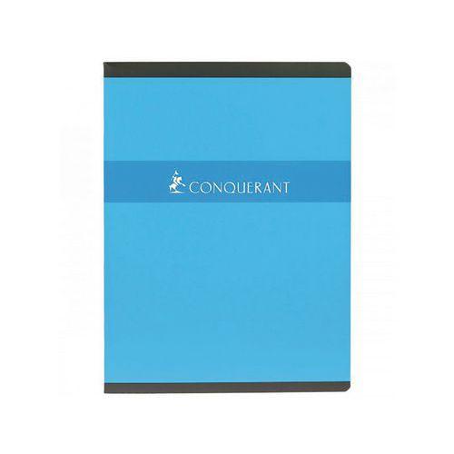 Cahier 96 pages 24x32 seyes couleurs carte - Conquerant fullname image