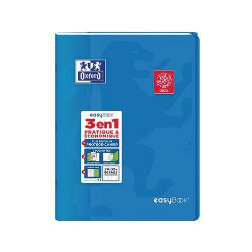 Cahier easybook 96 pages agrafées 24x32cm seyes - Oxford fullname image