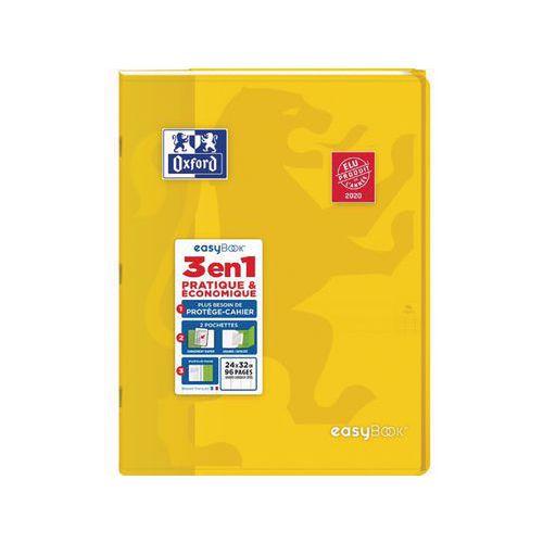 Cahier easybook 96 pages agrafées 24x32cm seyes - Oxford fullname image