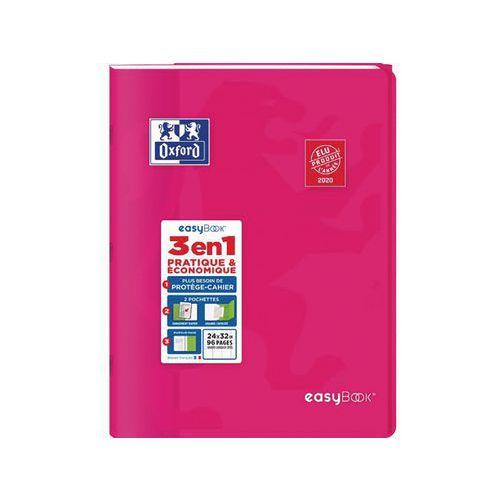 Cahier easybook 96 pages agrafées 24x32cm seyes - Oxford fullname image