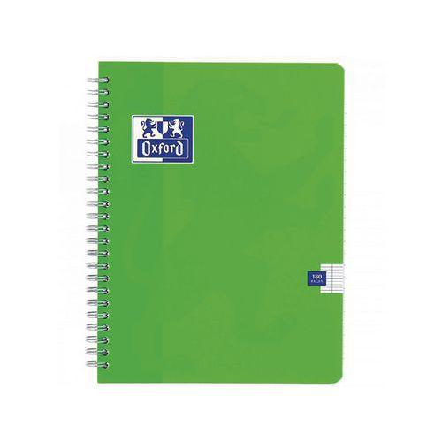 OXFORD Cahier Color Life 17x22cm Grands Carreaux Seyès 180 Pages Reliure Intégrale Couverture Carte Coloris As thumbnail image 1