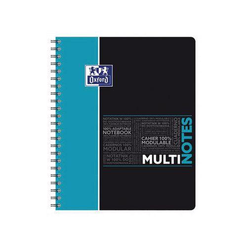 OXFORD Cahier Etudiants Multinotes A4+ Petits Carreaux 5mm 160 Pages Reliure Intégrale Couverture Polypro Colo thumbnail image 1