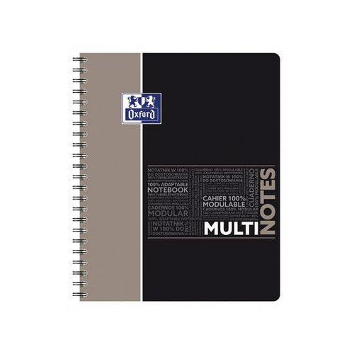 OXFORD Cahier Etudiants Multinotes A4+ Ligné 7mm 160 Pages Reliure Intégrale Couverture Polypro Coloris Assort thumbnail image 1