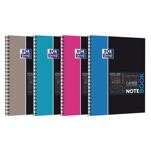 OXFORD Cahier Etudiants Notebook A4+ Grands Carreaux Seyès 160 Pages Reliure Intégrale Couverture Carte Colori thumbnail image 1