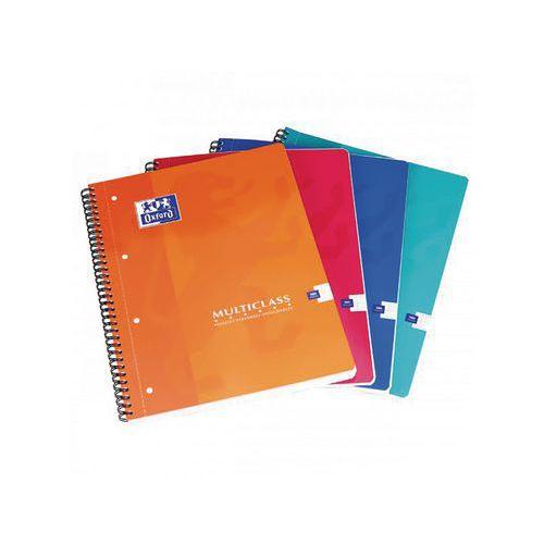 Cahier 180 pages spirale A4+ seyes carte color life - Oxford fullname image