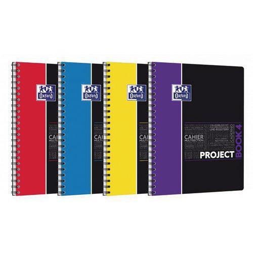 OXFORD Cahier Etudiants ProjectBook A4+ Petits Carreaux 5mm 200 Pages Reliure Intégrale Couverture Polypro Col thumbnail image 1