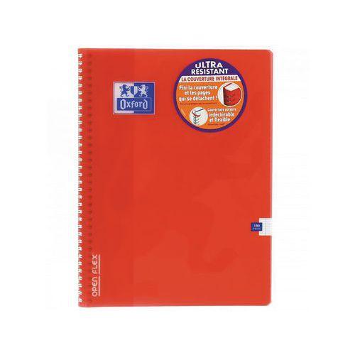 OXFORD Cahier OpenFlex A4 Grands Carreaux Seyès 180 Pages Reliure Intégrale Couverture Polypro Coloris Assorti thumbnail image 1