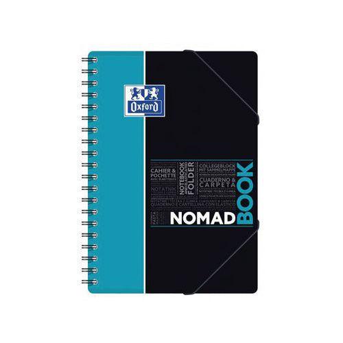 OXFORD Cahier Etudiants Nomadbook B5 Ligné 7mm 160 Pages Reliure Intégrale Couverture Polypro Coloris Assortis thumbnail image 1