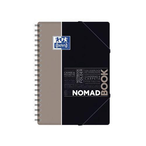 OXFORD Cahier Etudiants Nomadbook B5 Petits Carreaux 5mm 160 Pages Reliure Intégrale Couverture Polypro Colori thumbnail image 1