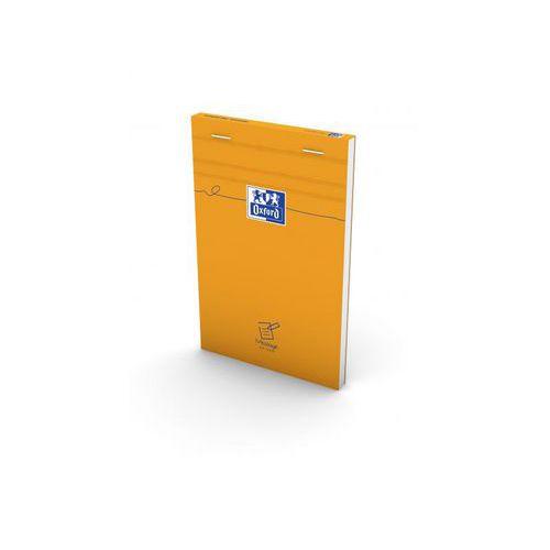 OXFORD Bloc-Notes Orange 11x17cm Réglure Message 80 Feuilles Agrafées Couverture Carte Enduite Orange thumbnail image 1