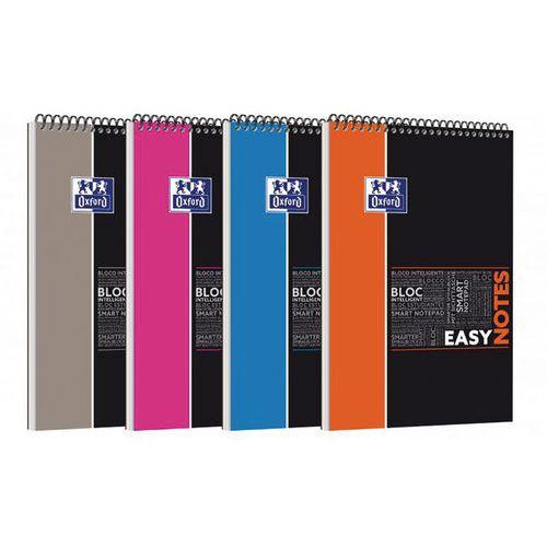 OXFORD Bloc-notes Etudiants Easynotes A4+ Ligné 7mm 160 Pages Reliure Intégrale Couverture Polypro Coloris Ass thumbnail image 1