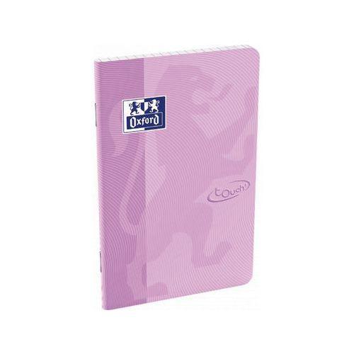 OXFORD Carnet Touch' 9x14cm Petits Carreaux 5mm 96 Pages Agrafées Couverture Carte Coloris Assorti thumbnail image 1
