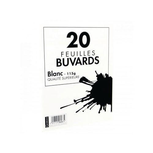 CAMBRIDGE Pochette de 20 Buvards 16x21cm Epaisseur 115g Blanc thumbnail image 1