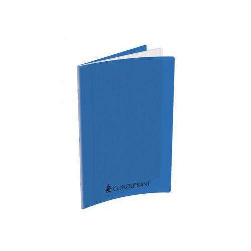 Illustration de : Cahier 192p agrafées 24x32cm grands carreaux seyes - Conquerant