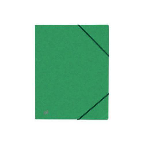 Illustration de : Chemise 3 rabats élastique 17x22 carte couleurs top file+ - Oxford