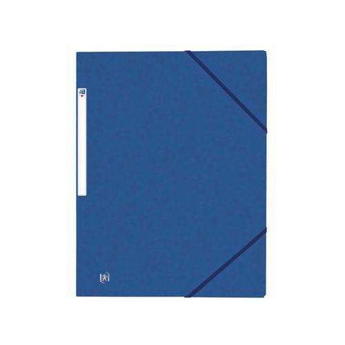 OXFORD Chemise 3 Rabats Top File + A4 avec Elastique Couverture Carte Bleu thumbnail image 1