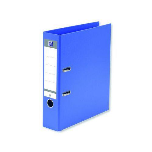 OXFORD Classeur à Levier Smart Pro+ A4XL Dos 80mm 2 Anneaux en D Couverture Polypro Rembordée Bleu thumbnail image 1