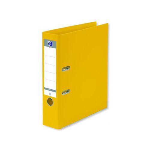 OXFORD Classeur à Levier Smart Pro+ A4XL Dos 80mm 2 Anneaux en D Couverture Polypro Rembordée Jaune thumbnail image 1
