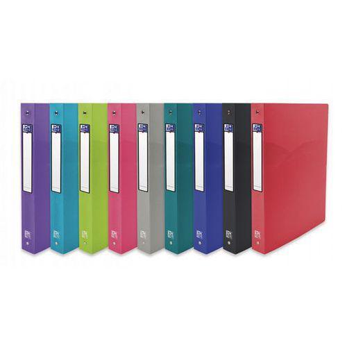 Classeur Osmose A4 Dos 40mm 4 Anneaux Ronds Couverture Polypro Coloris Assortis thumbnail image 1