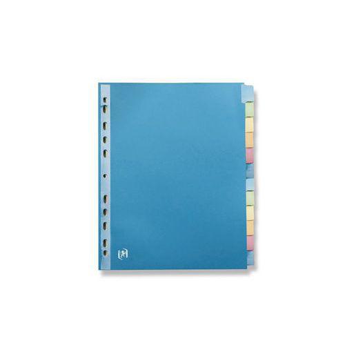 Intercalaires Neutres Color Life A4XL 12 Positions Carte Lustrée Epaisseur 220g Coloris Assortis thumbnail image 1
