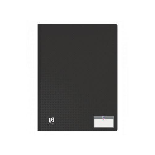 OXFORD Protège-Documents Memphis A4 200 vues / 100 pochettes Couverture Polypro Noir thumbnail image 1