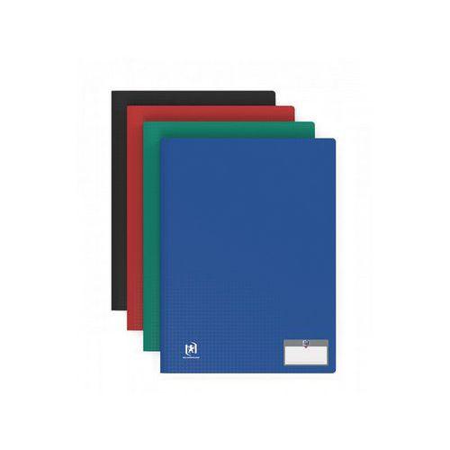 OXFORD Protège-Documents Memphis A4 120 vues / 60 pochettes Couverture Polypro Coloris Assortis thumbnail image 1