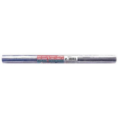 OXFORD Rouleau Couvre-Livres School Roll 40x550cm PVC Lisse Epaisseur 8/100e Incolore thumbnail image 1