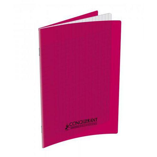 Cahier polypropylène 90g 48 pages seyes 17x22 cm - rose thumbnail image 1