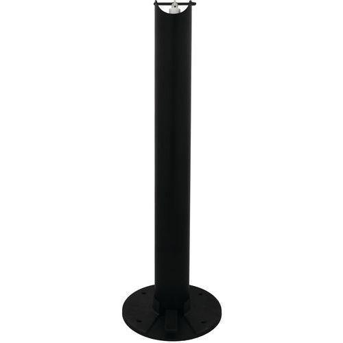 Illustration de : Borne de distribution de gel à pédale