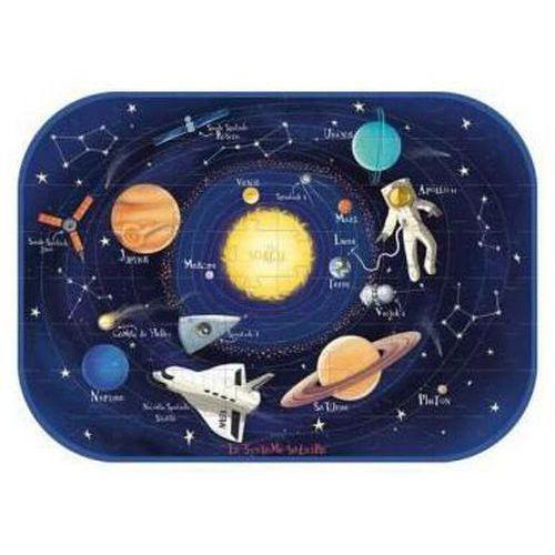 Illustration de : Puzzle système solaire - Avenue Mandarine