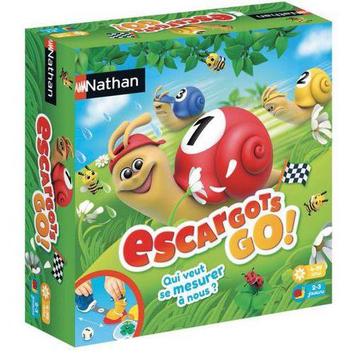 Illustration de : Escargot go ! - Nathan