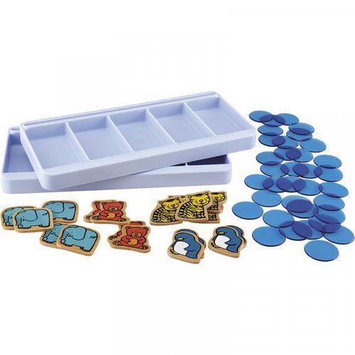 Illustration de : Atelier boîtes à compter 1 complément 2 enfants - Nathan