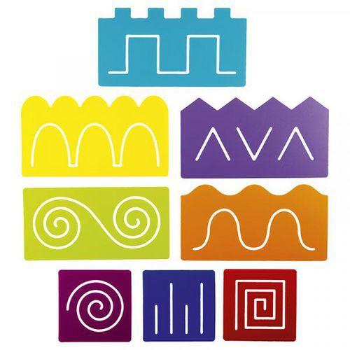 Illustration de : Traceurs graphismes - Nathan