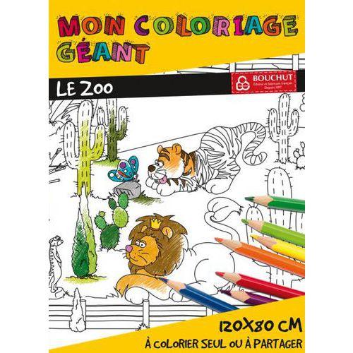 Illustration de : Lot 2 ateliers de coloriages géants 120 x 80 cm