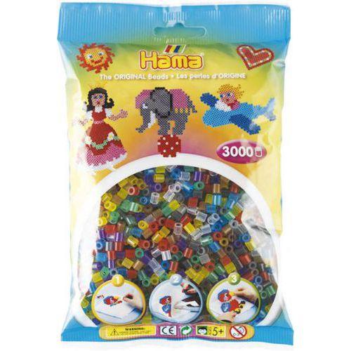 Assortiment de 3000 perles transparentes de 5 mm thumbnail image 1