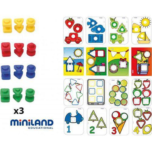 Illustration de : Set de boulons 72 pièces - Miniland