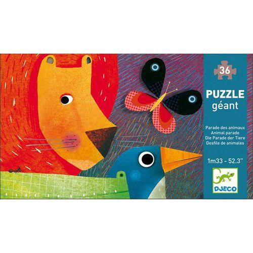 Illustration de : Puzzle La parade des animaux - Djeco