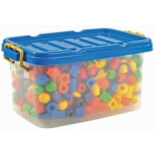 Illustration de : Perles à enfiler multicolores - Eduplay