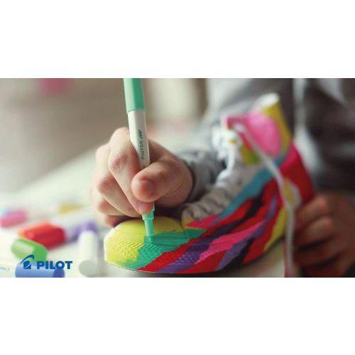 Illustration de : Set 6 marqueur pintor pointe fine couleurs classiques - Pilot