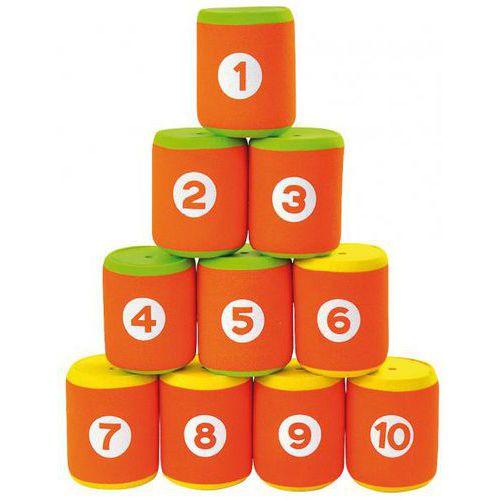 Illustration de : Chamboule-tout mousse - Eduplay