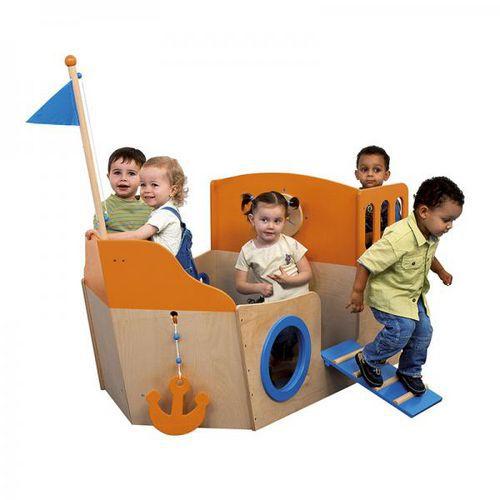 Illustration de : Le Bateau - Nathan