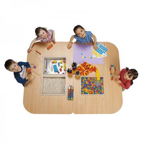 Illustration de : Lot 2 tables multiactivités offre spéciale - Nathan