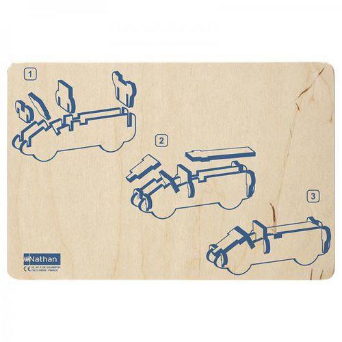 Illustration de : Première maquette - Le bolide - Nathan