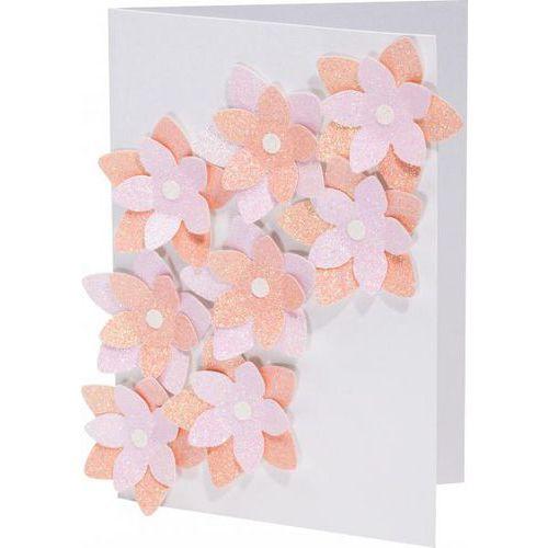 Illustration de : Lot de 6 feuilles 17 x 24.5 cm carton pailleté pastel 300 g - Folia
