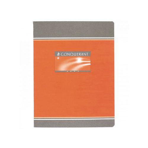 Illustration de : Cahier devoirs 192 pages 17x22 seyès coloris assortis - Conquerant