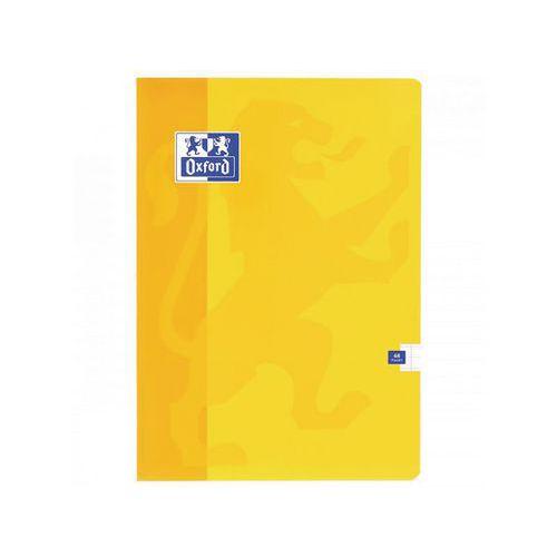 Illustration de : Cahier carte 48 pages A4 seyès coloris assortis color life - Oxford