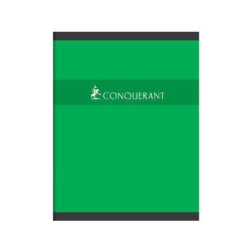 Illustration de : Cahier carte 140 pages 17x22 seyes coloris assortis - Conquerant