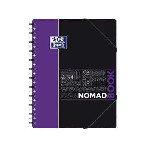 Illustration de : Cahier polypropylène 160 pages spirale A4+ seyes nomadbook - Oxford
